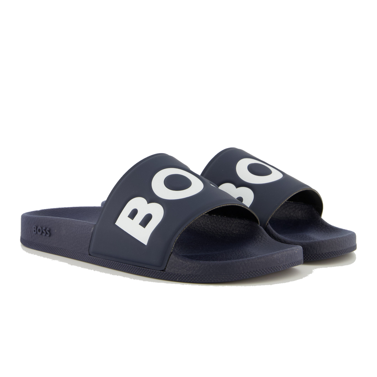Men's BOSS Dark Blue Aryeh_Slid_rblg Slides