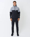 Men's Reprimo Geyser Windbreaker & Pant Tracksuit Set Marble Obsidian