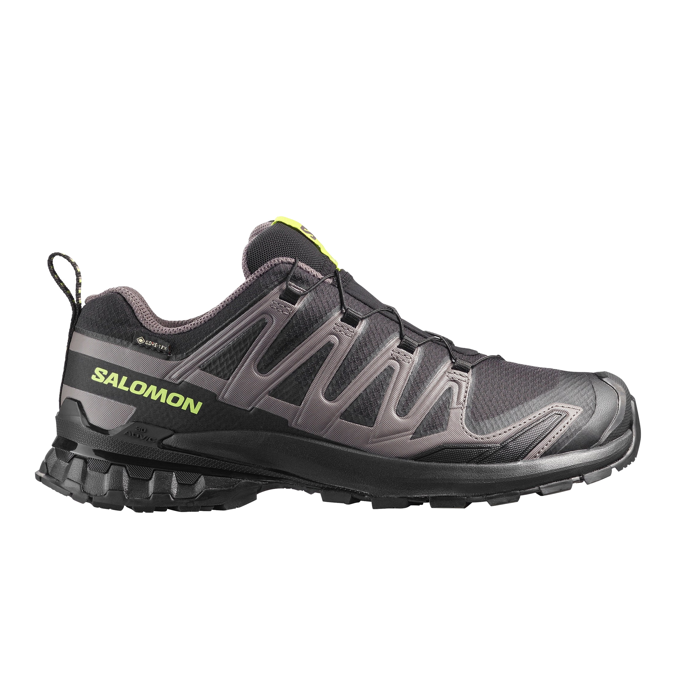 Men's Salomon XA Pro 3D V9 GTX Black Dark Gull Trainers