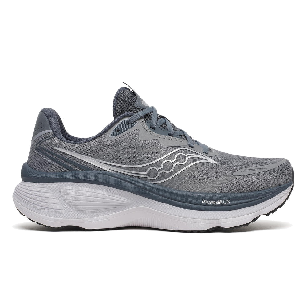 Mens Saucony Hurricane 26 Cinder/Gunmetal Trainers