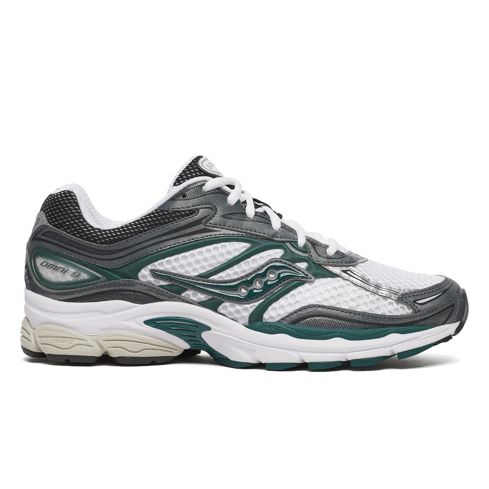 Mens Saucony Progrid Omni 9 Gadget/Pine Trainers