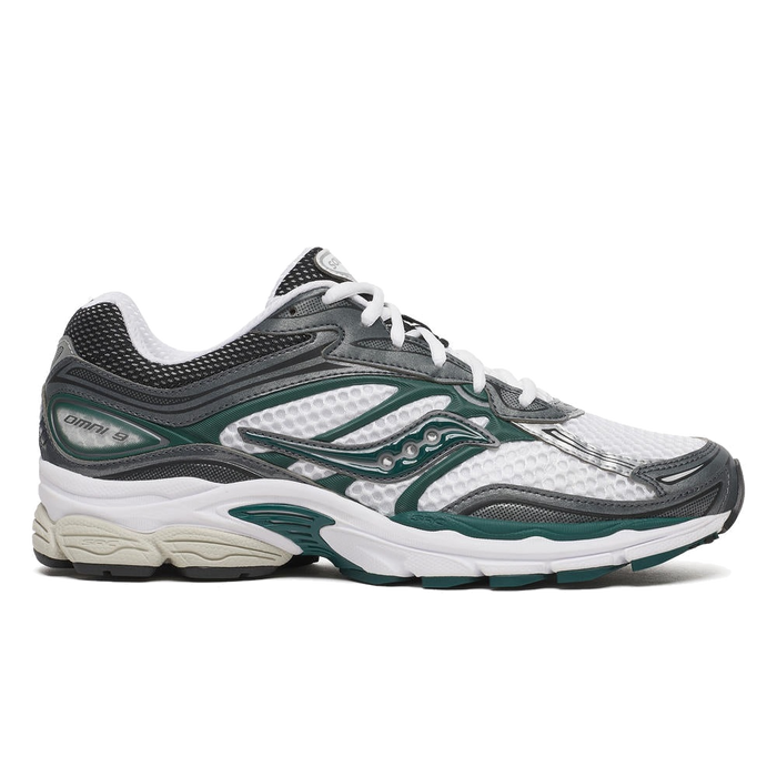 Mens Saucony Progrid Omni 9 Gadget/Pine Trainers