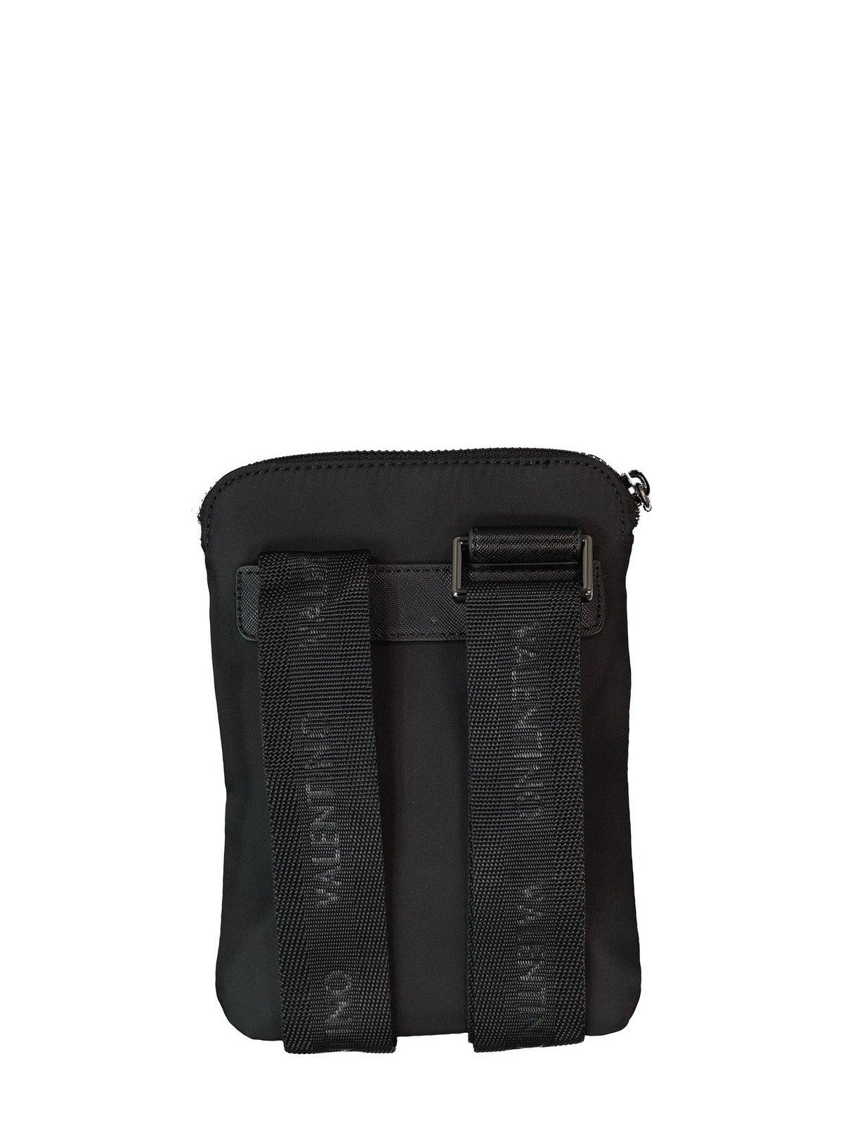 Men's Valentino Bags Cardano Black Soft Crossbody Bag
