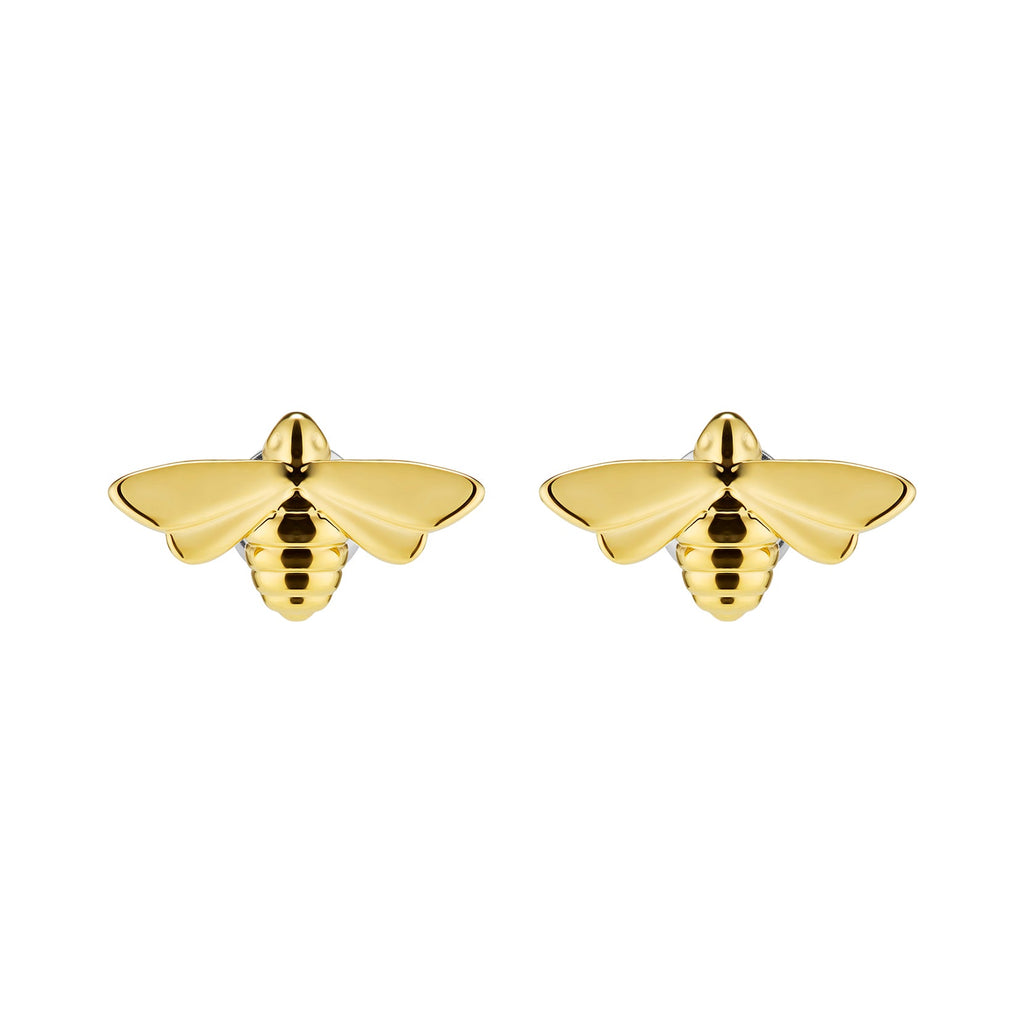 Gold plated Olivia Burton Bee Earrings