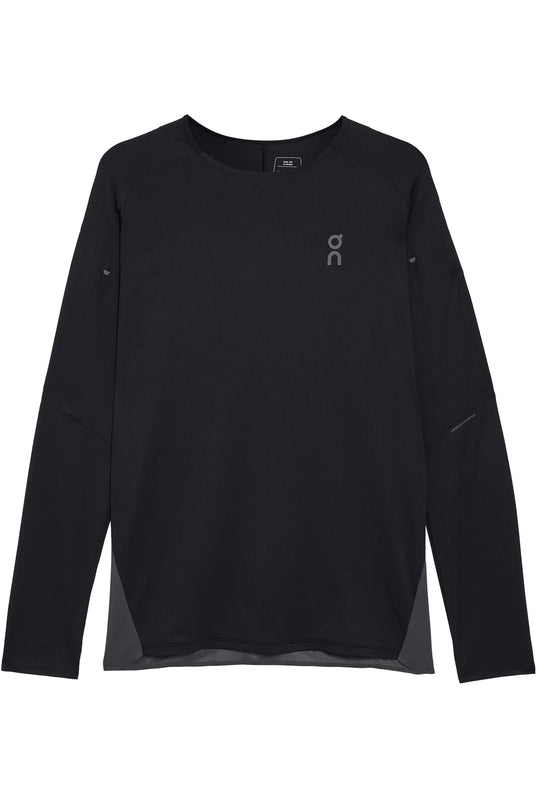 Men's On Running Black Eclipse Performance Long Sleeve T Shirt