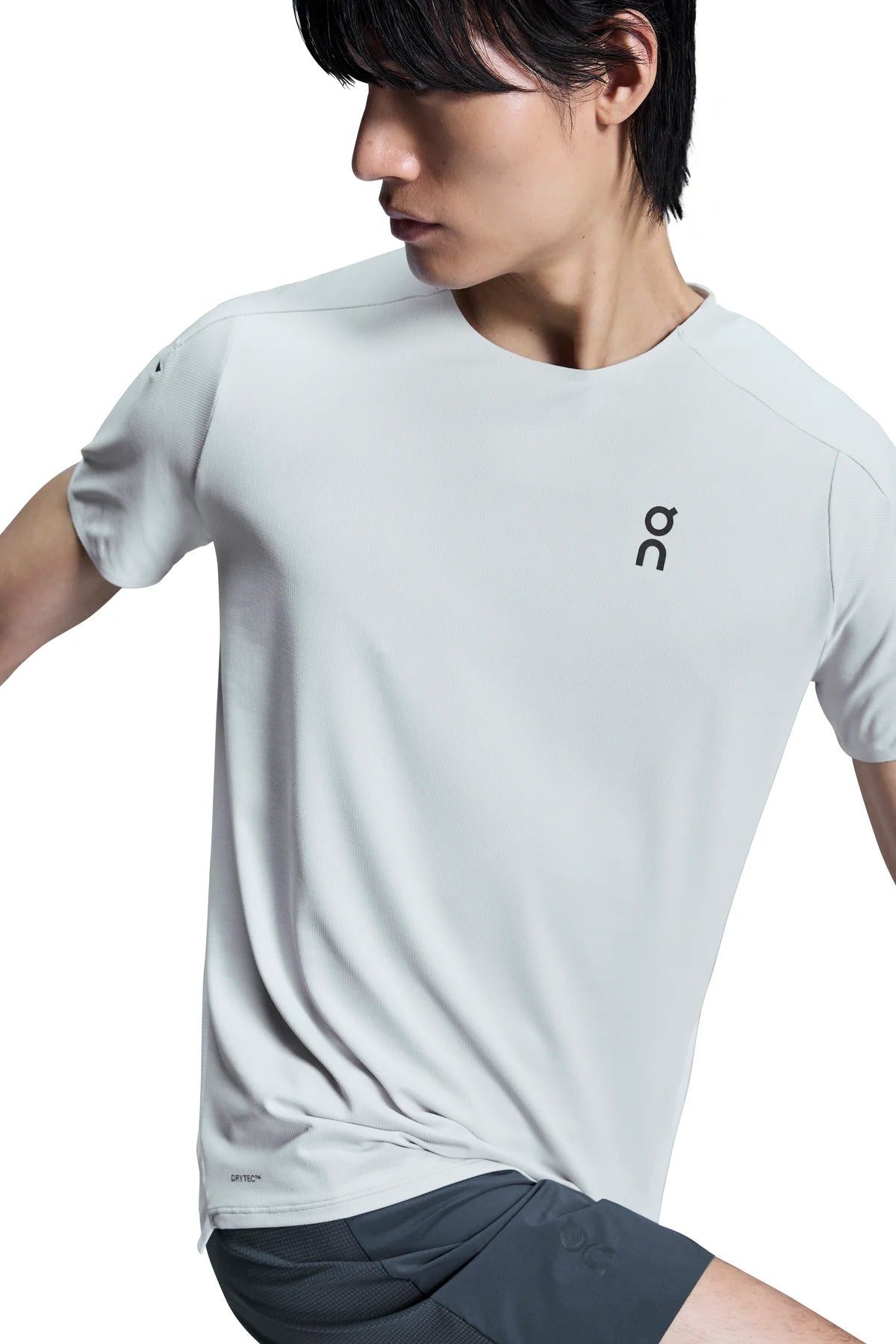 Men's On Running Glacier White Performance T Shirt