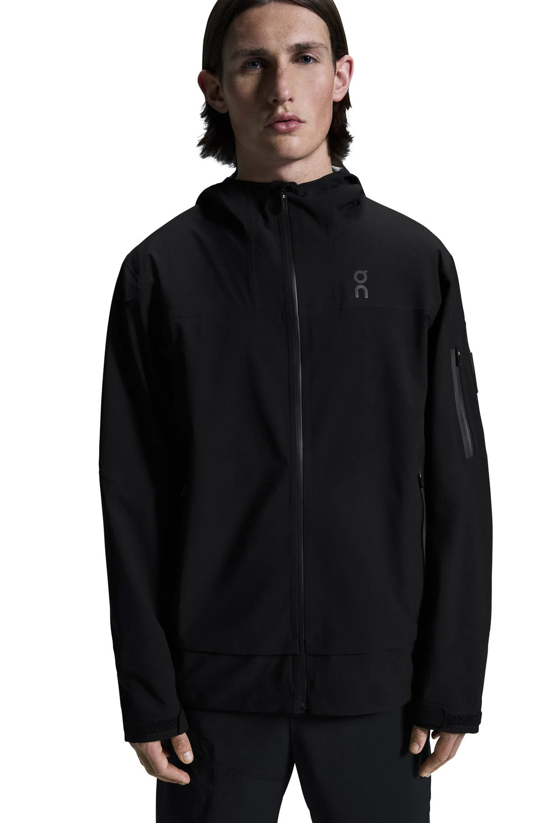 Men's On Running Black Trek Waterproof Jacket – ODs Designer