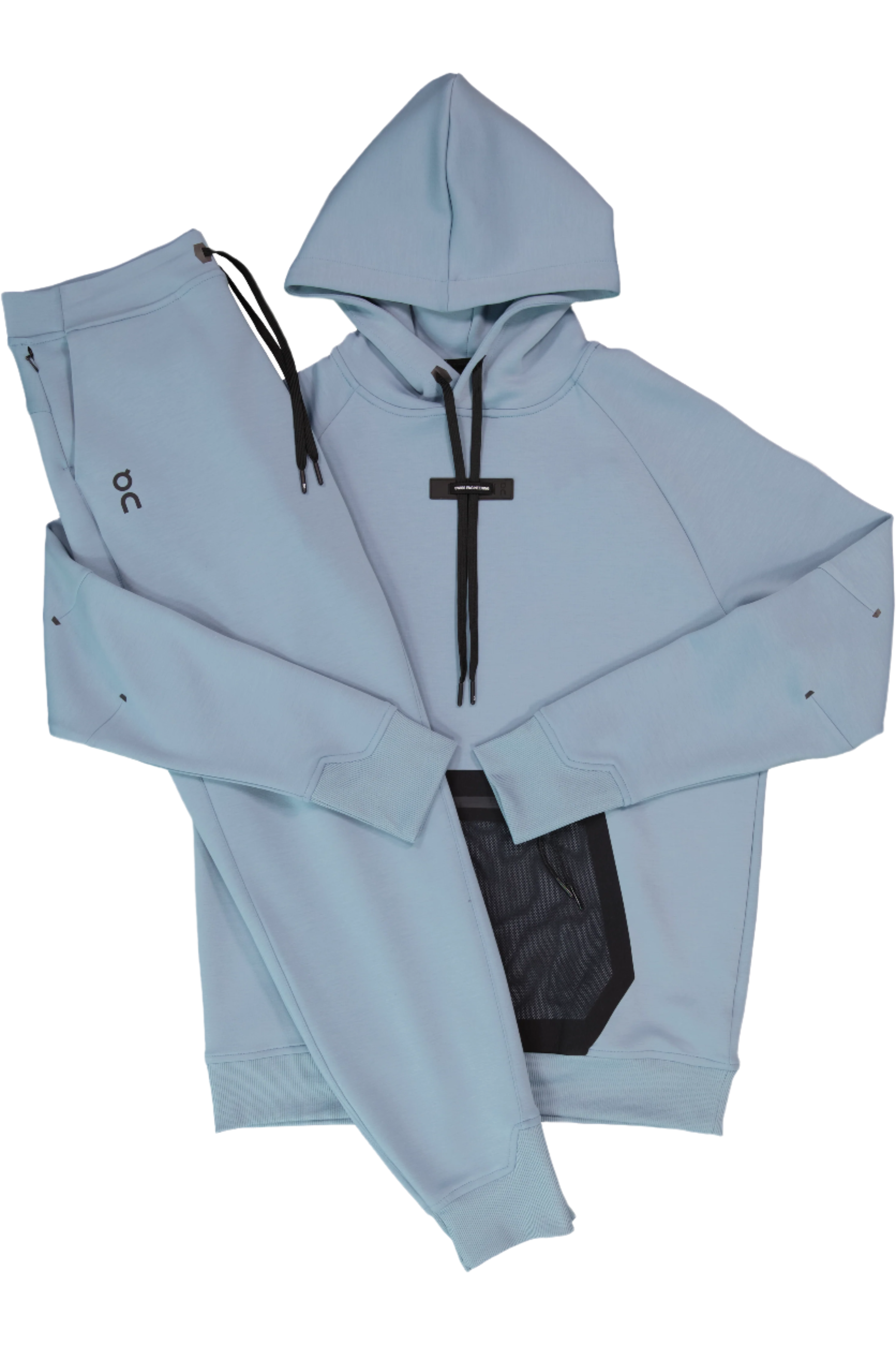 Mens On Running Coast Hoodie And Sweatpants Tracksuit Set