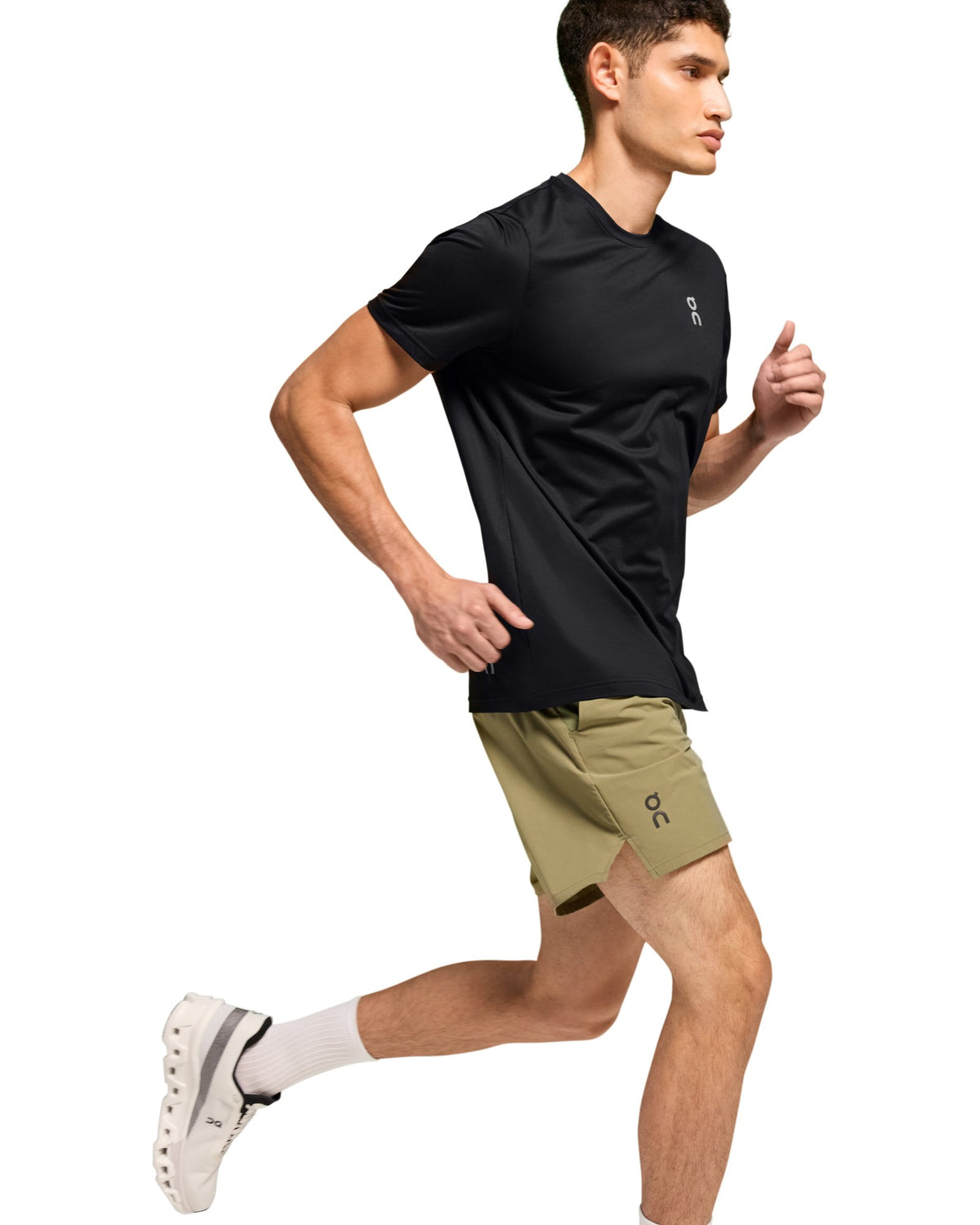 Men's On Running Black Core T Shirt — view 2