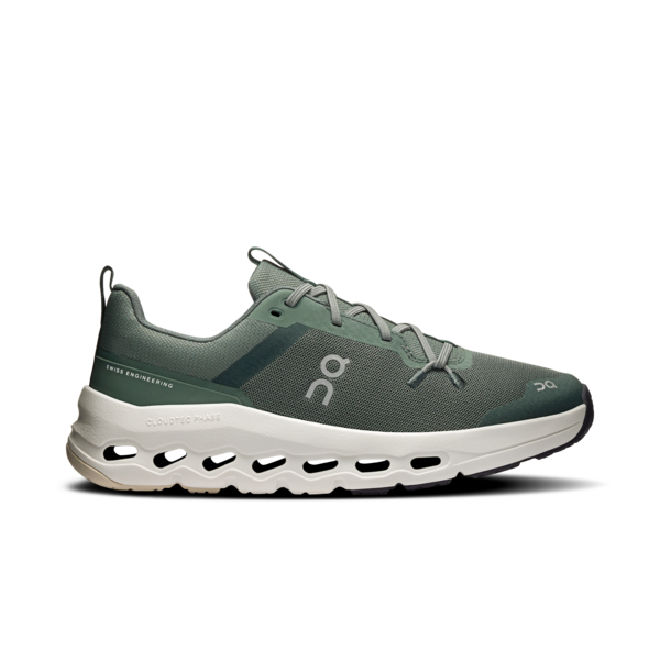 Unisex On Running Youth Cloudleap in Olive I Ghost