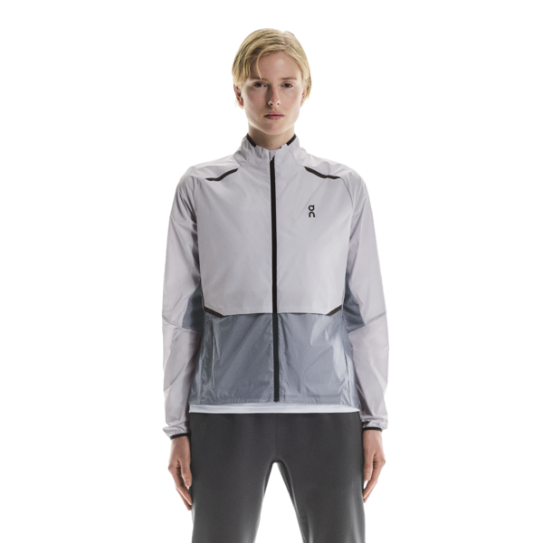 Women's On Running Weather Jacket in Nimbus I Lilac — view 7