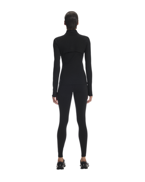 Women's On Running Black Studio Jacket & 7/8 Tights Set — view 8