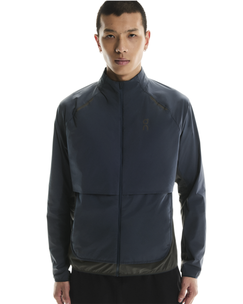 Men's On Running Weather Jacket Insulated in Navy I Eclipse