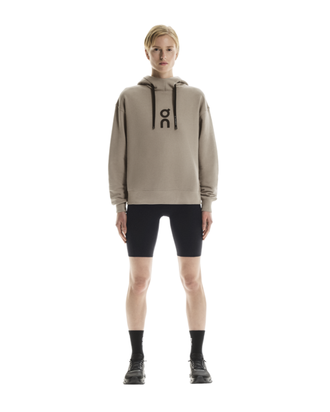 Women's On Running Club Hoodie in Desert — view 6