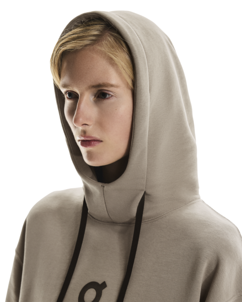 Women's On Running Club Hoodie in Desert — view 4
