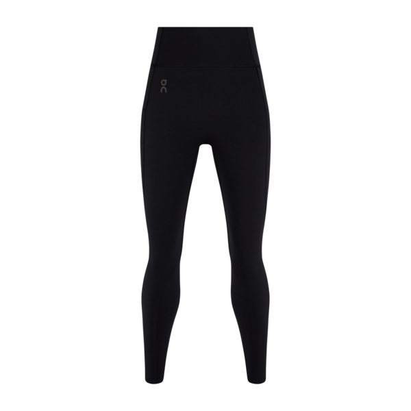 Women's On Running Black Studio Jacket & 7/8 Tights Set — view 10