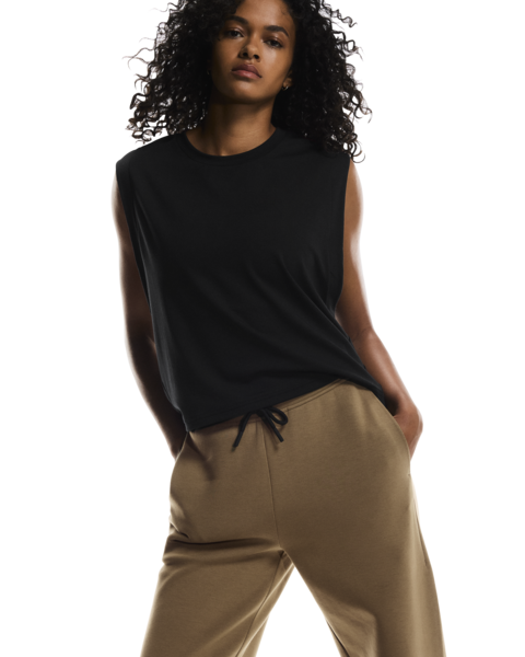 Women's On Running Focus Tech Sweatpants in Nutmeg