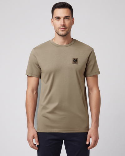 Mens Belstaff Dusty Taupe T Shirt