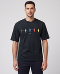Mens Paul Smith Blue 'Table Football' Print T-Shirt
