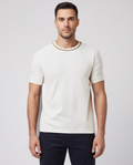 BOSS Black H-Thompson 81 Open White T Shirt