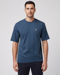 Mens Paul Smith Blue Zebra Logo T-Shirt
