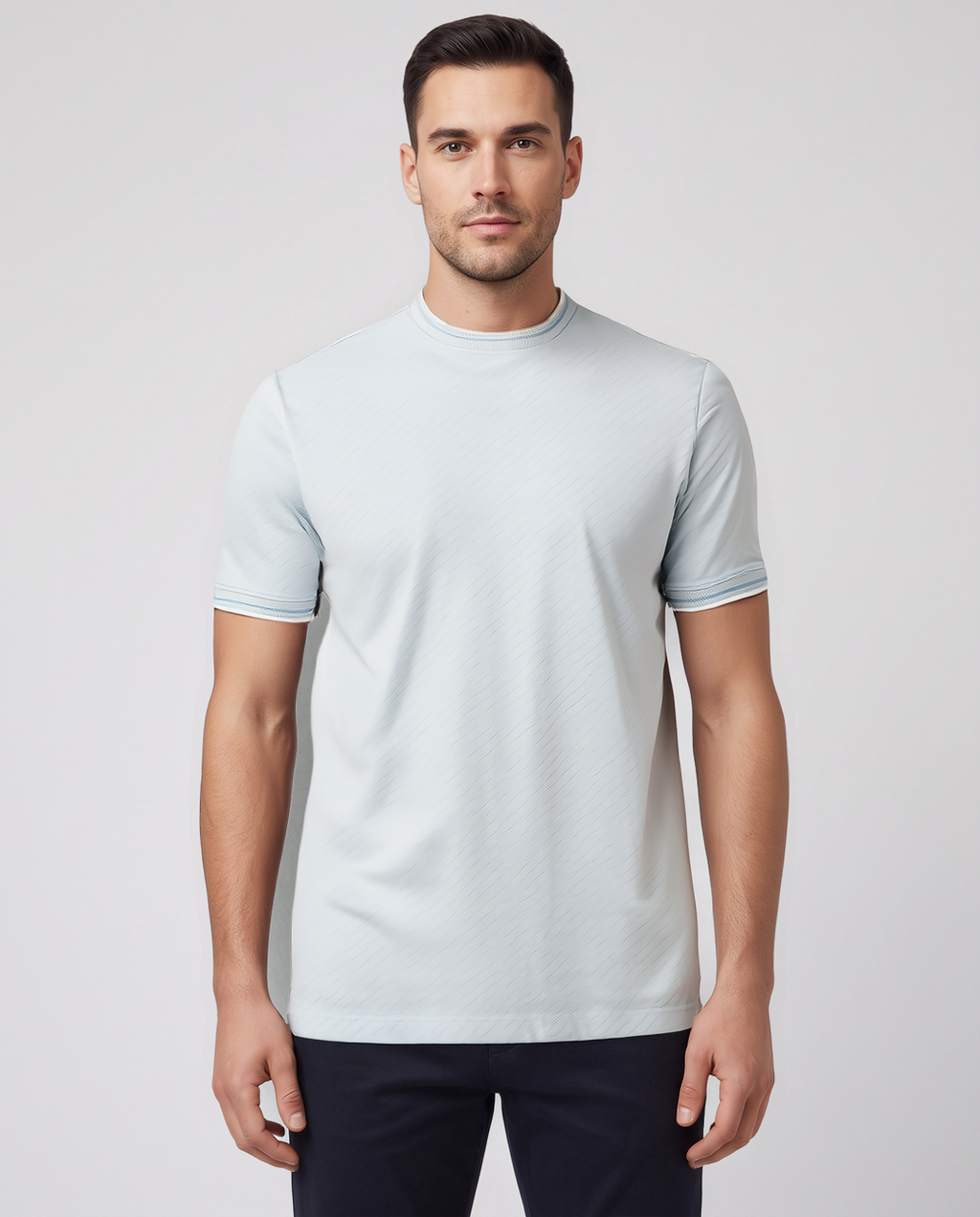 Mens Paul Smith Light Blue T Shirt
