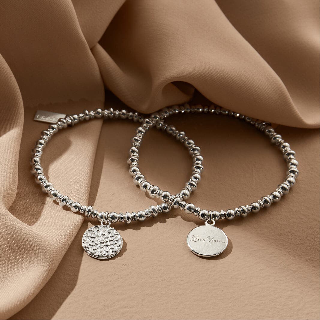 ChloBo Didi Sparkle Moonflower Bracelet SBDS697
