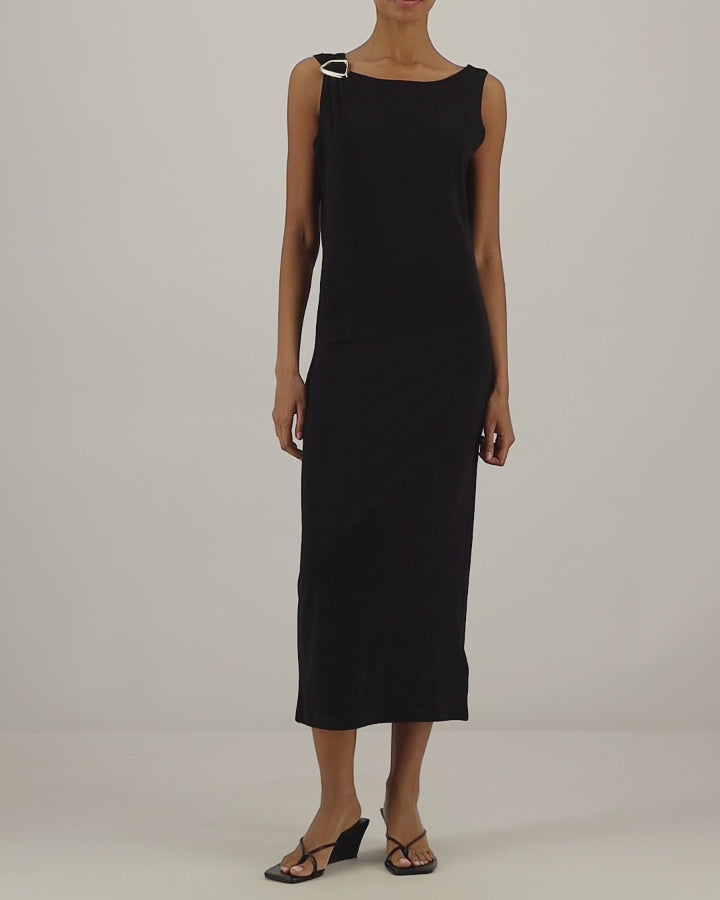Women's Barbour International Gigi Dress in Black