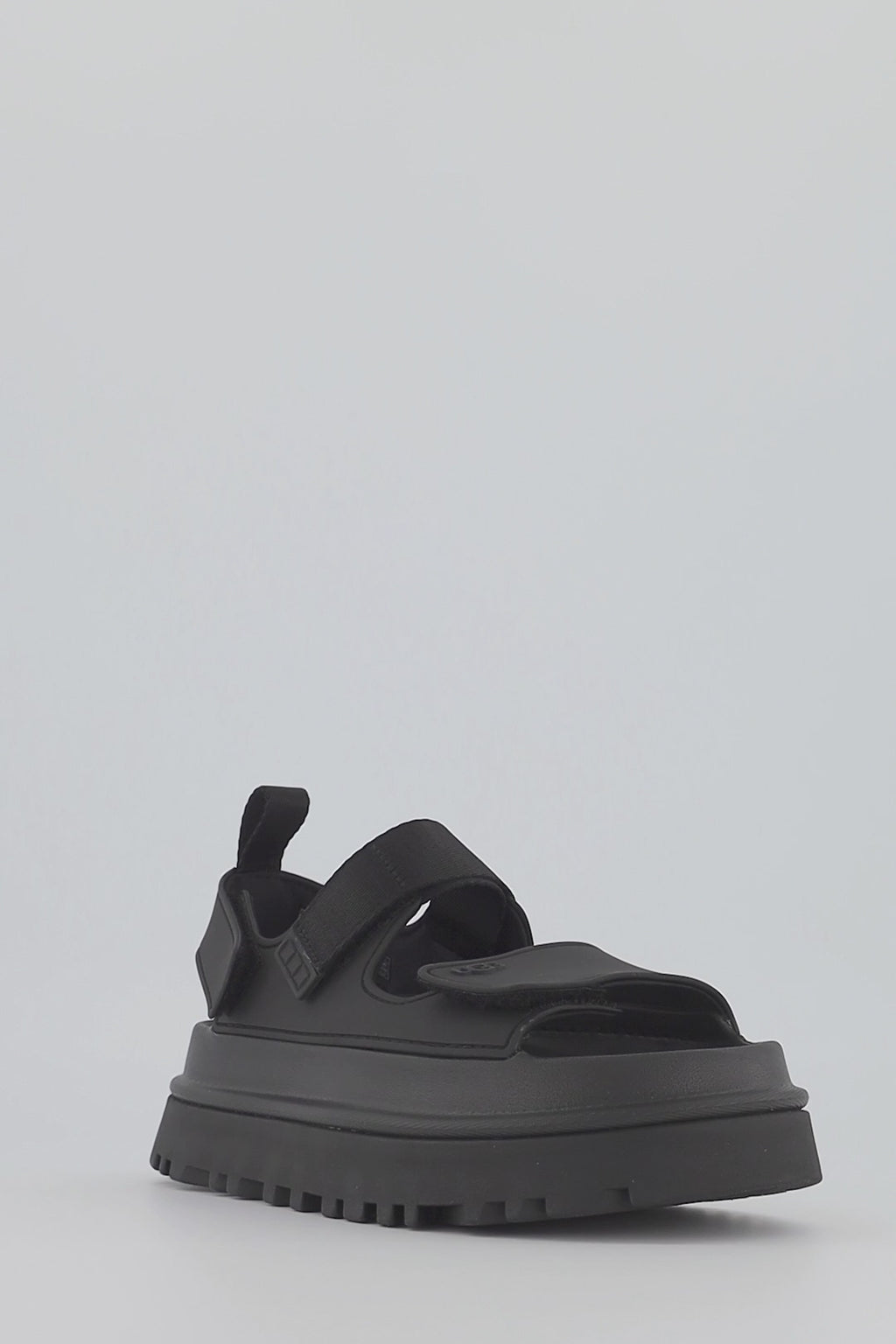 UGG Goldenglow Black Sandals