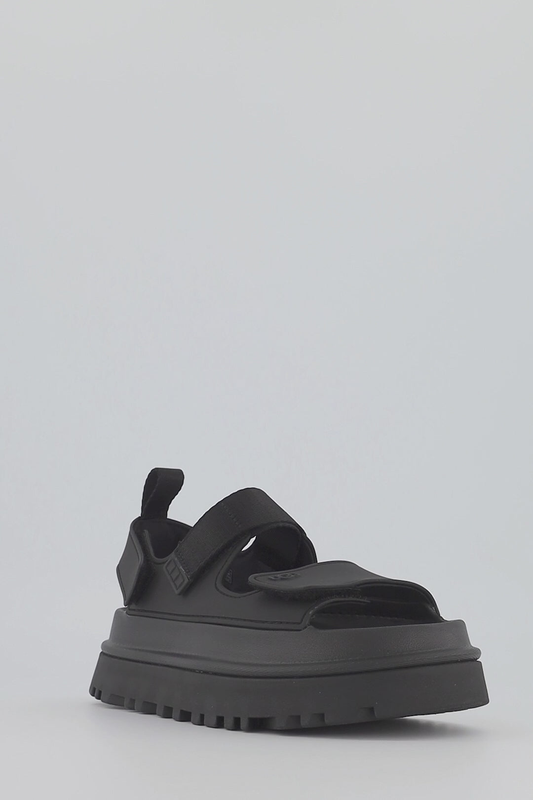UGG Goldenglow Black Sandals