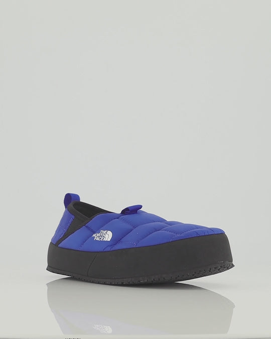 Boys The North Face Youth Traction Mule II Blue Slippers