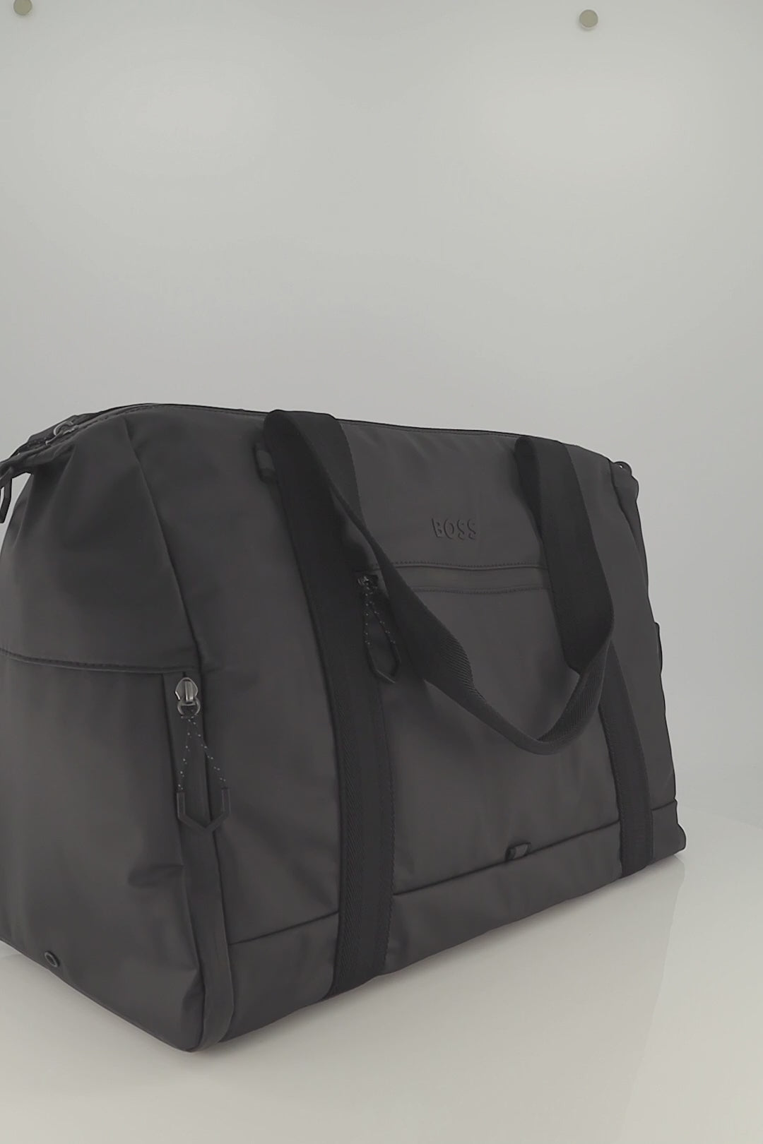 BOSS Black Stenson SM Holdall Black Bag