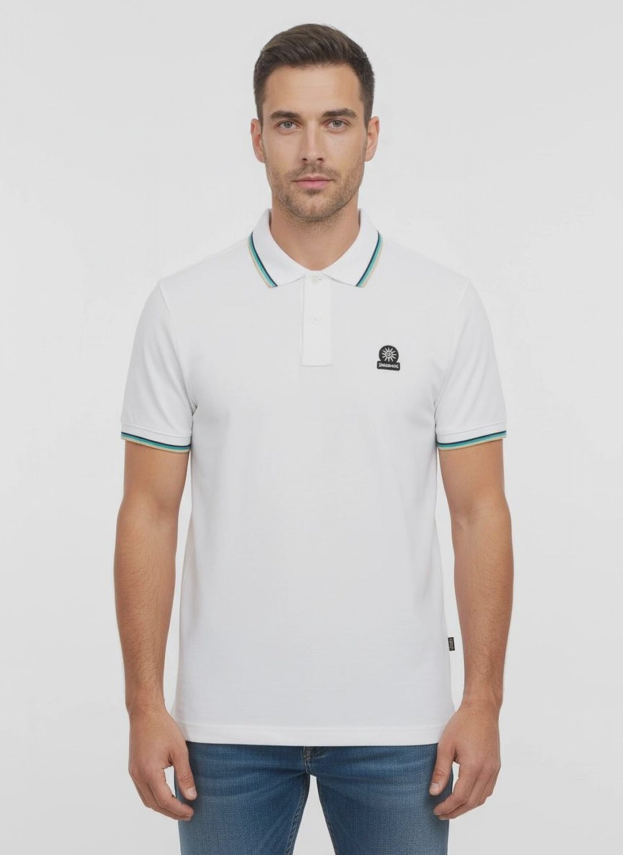 sandbanks-white-polo-video-model