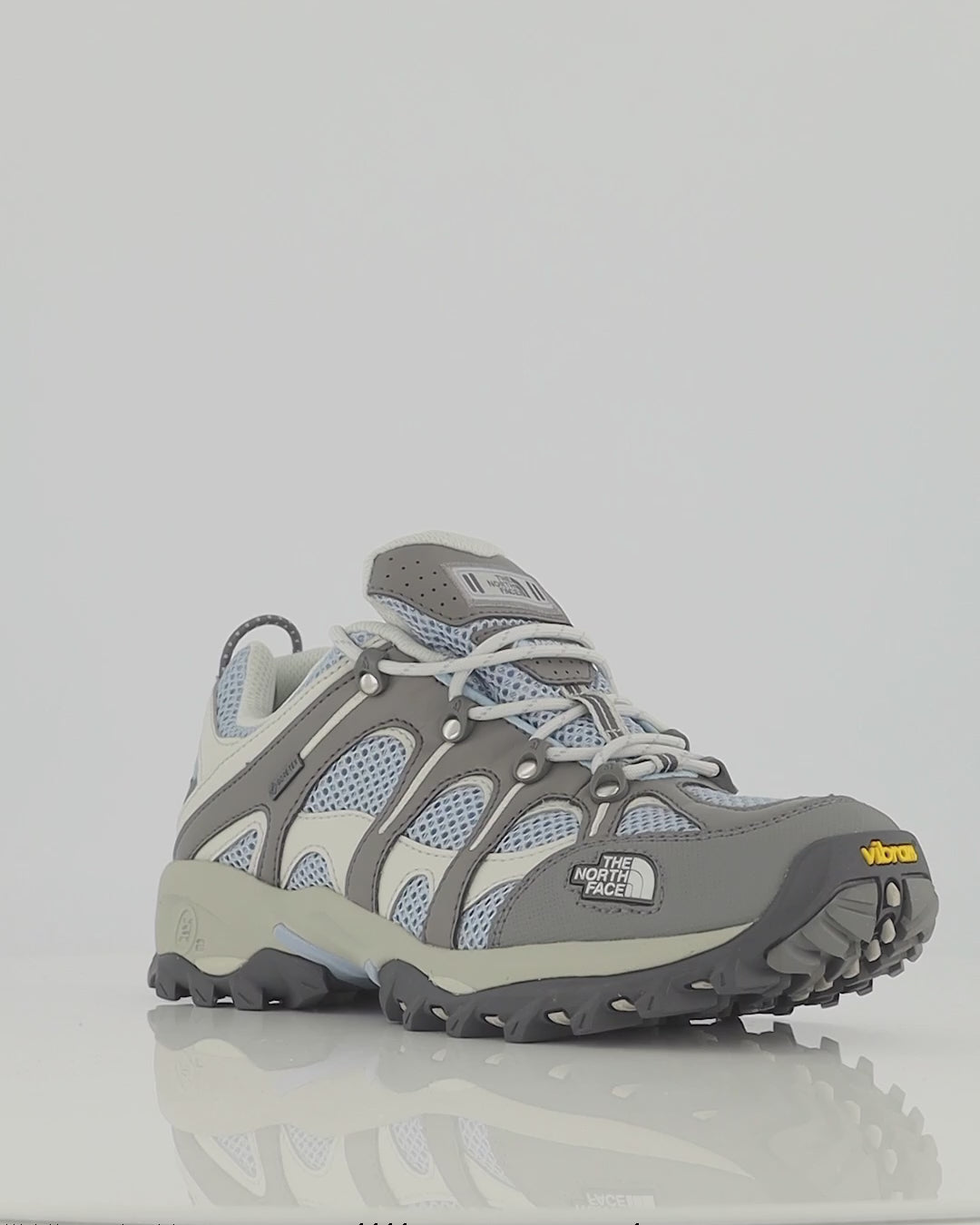 Mens The North Face Hedgehog 06 GTX Sleet Blue Q Silver Trainer