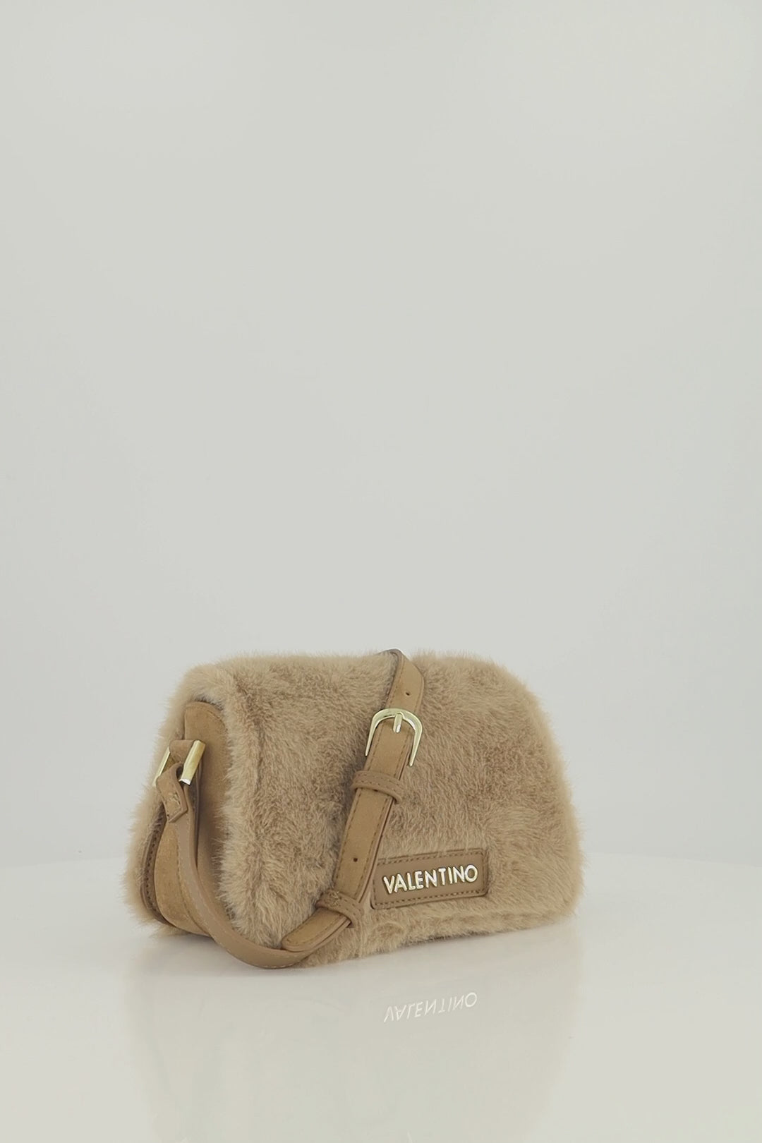 Women's Valentino Iceland Flap Bag In Beige