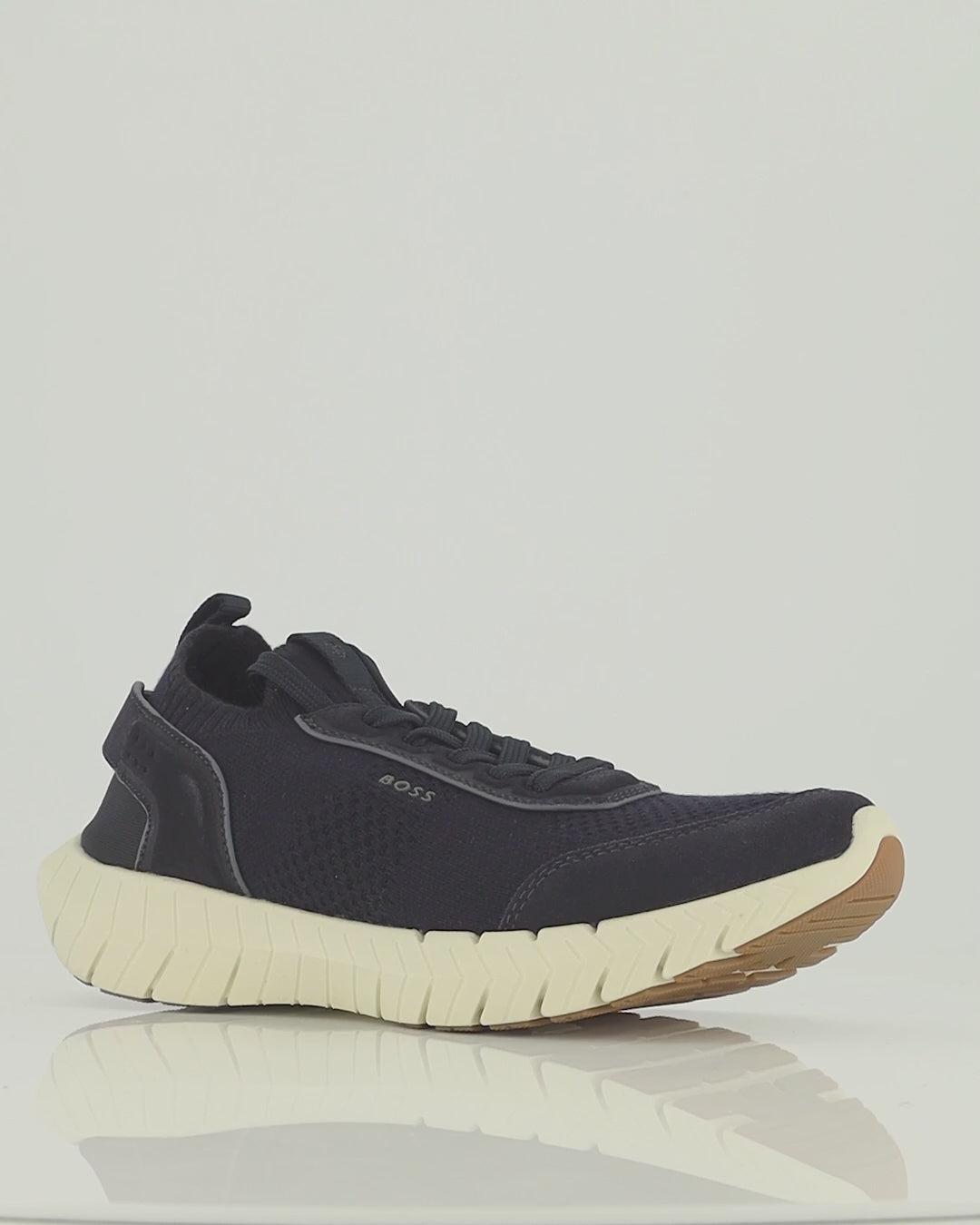 BOSS Black BOSS-MOTION knwsd Open Blue Trainers