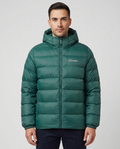 Men's Berghaus Green Ewden Jacket — on model
