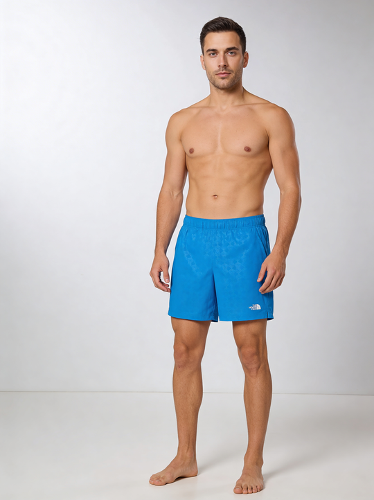 Mens The North Face 24/7 PT EB 7IN Marina Blue Short