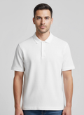 Mens BOSS Black C-Palladio White Polo Shirt on model