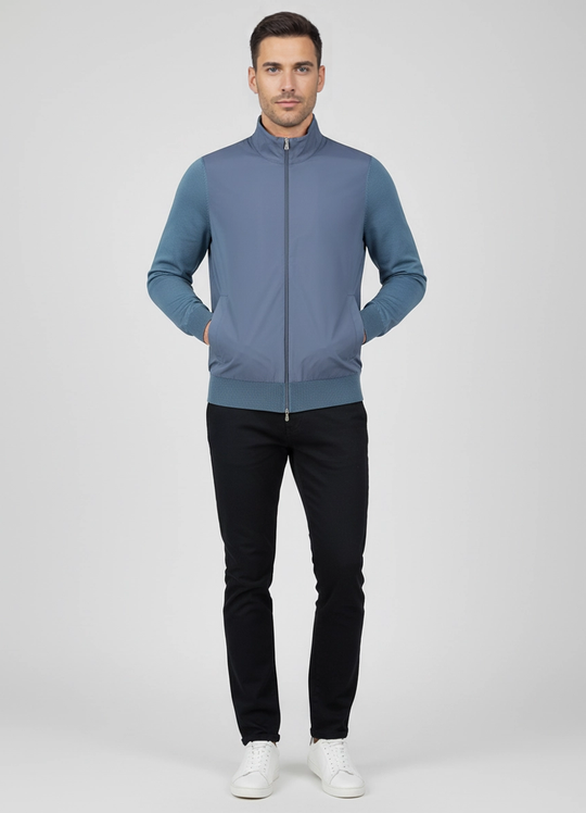 Men's Gran Sasso Blue Hybrid Jacket