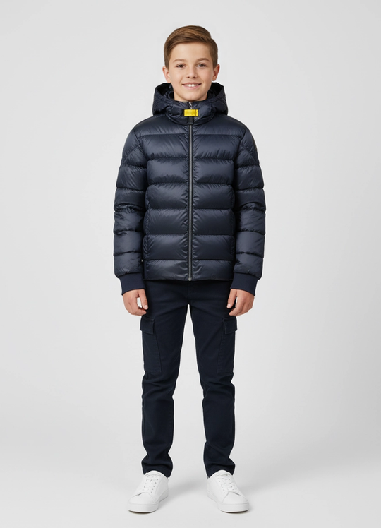Boys Parajumpers Pharrell Jacket in Blue Navy