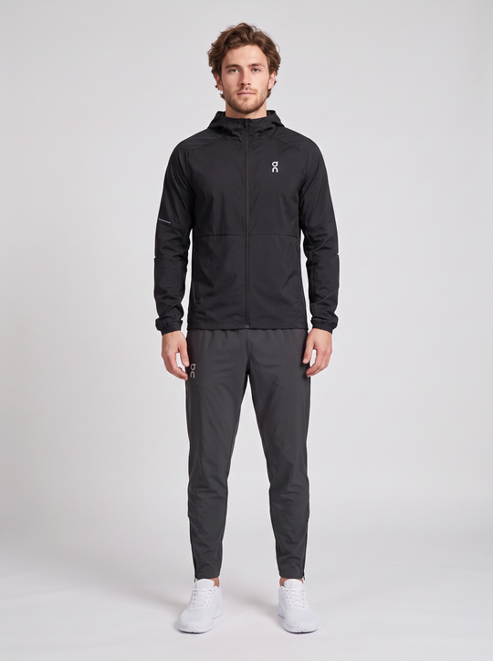 Men's On Running Core Jacket 1 Black | Eclipse & Core Pants Eclipse Tracksuit Set