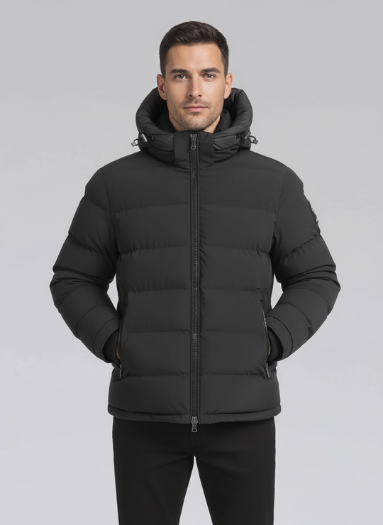 Men's Sandbanks Charcoal Core Puffer Jacket
