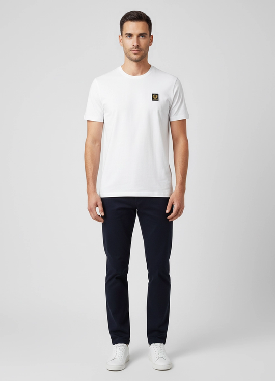 Men's Belstaff White Belstaff T Shirt