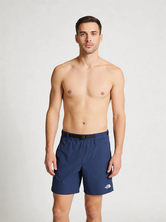 Mens The North Face Class V BLTD 7IN Summit Navy Short