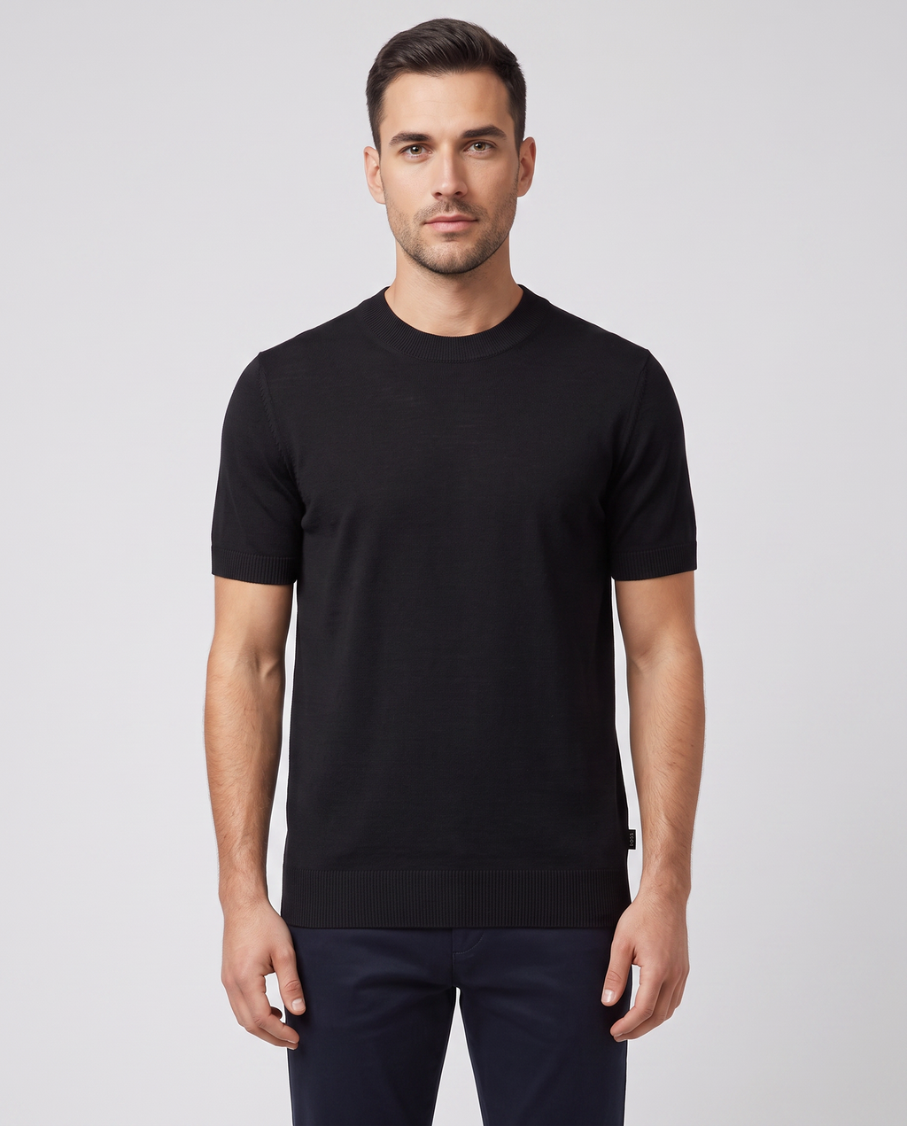 BOSS H-Umauro 10278963 01 Black — on model