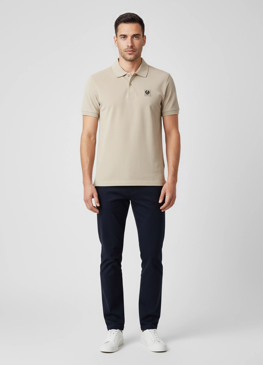 Mens Belstaff Classic Dark Sand Polo Shirts