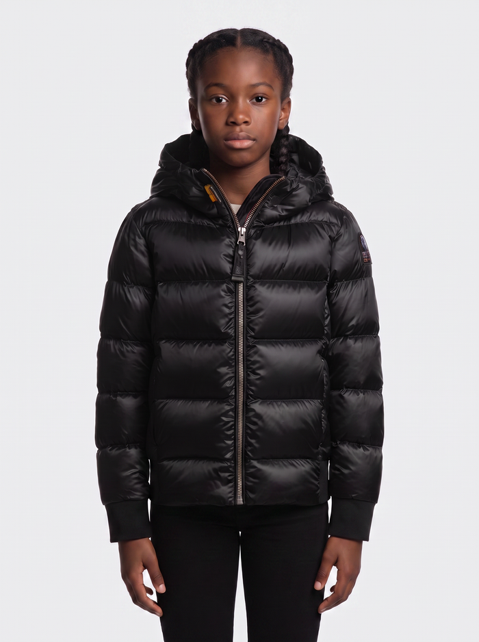 Girls Parajumpers Mariah Jacket in Black