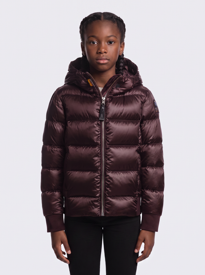 Girls Parajumpers Mariah Jacket in Bordeaux