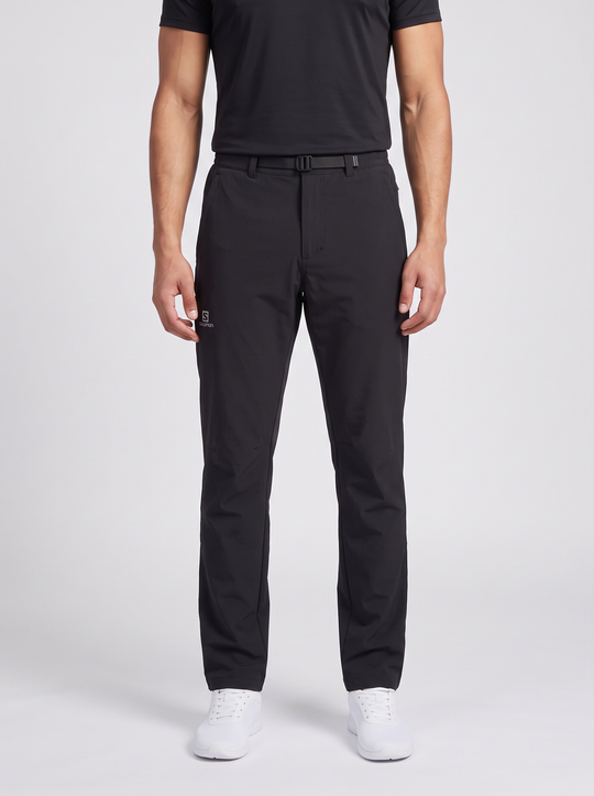 Mens Salomon WAYFARER PANTS 2.0 Deep Black Trouser